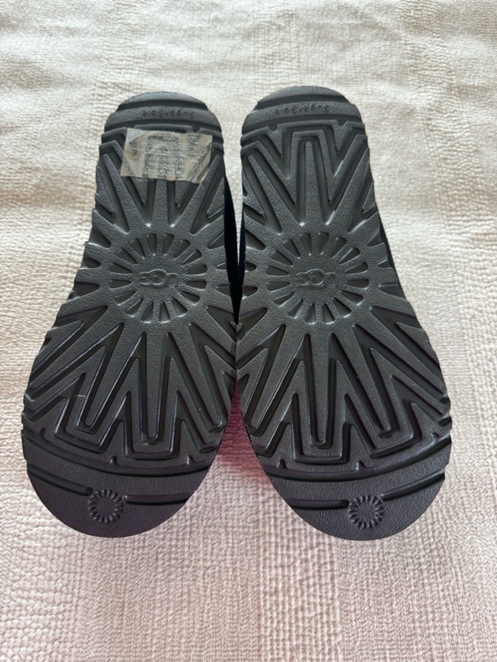UGG Tasman suede Black Slip-On Suede clogs - Picture 6 of 8